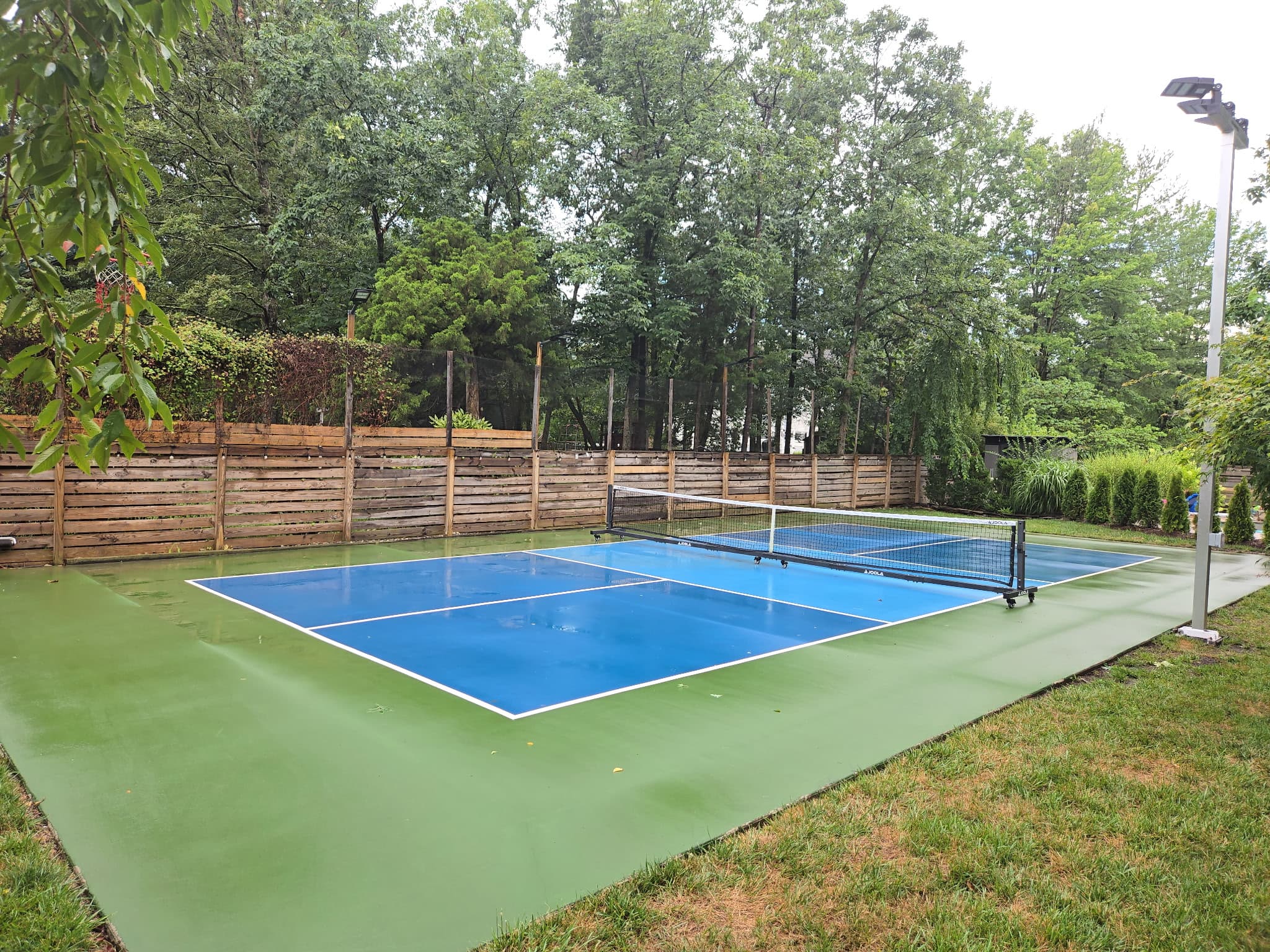 Official size Pickleball Court