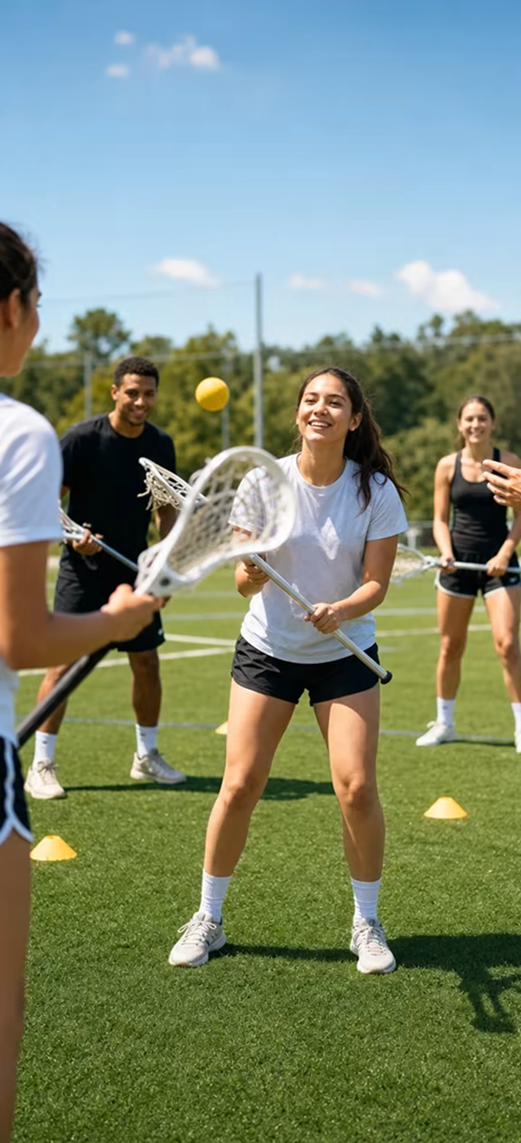 Youth Lacrosse training