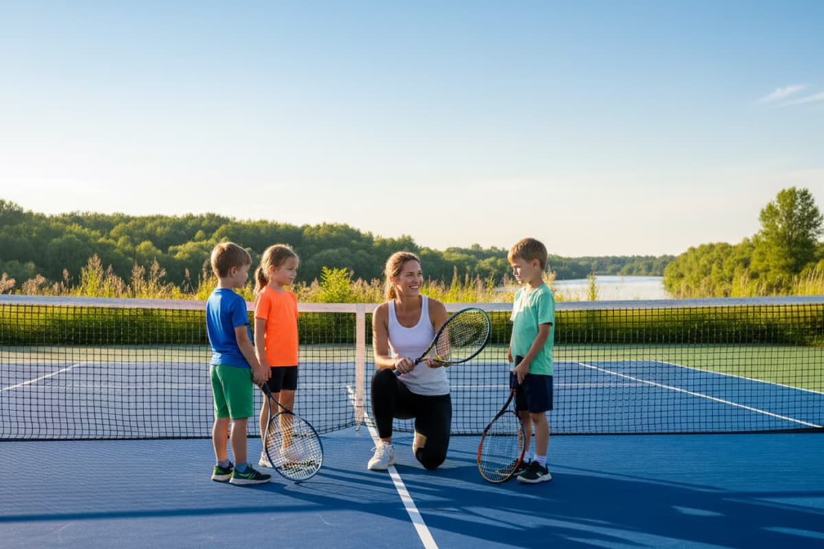Youth Tennis coaching