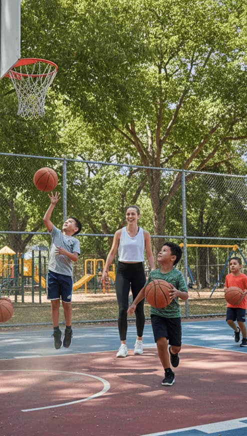 Basketball training 1
