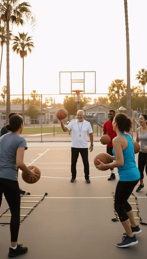 Basketball training 3