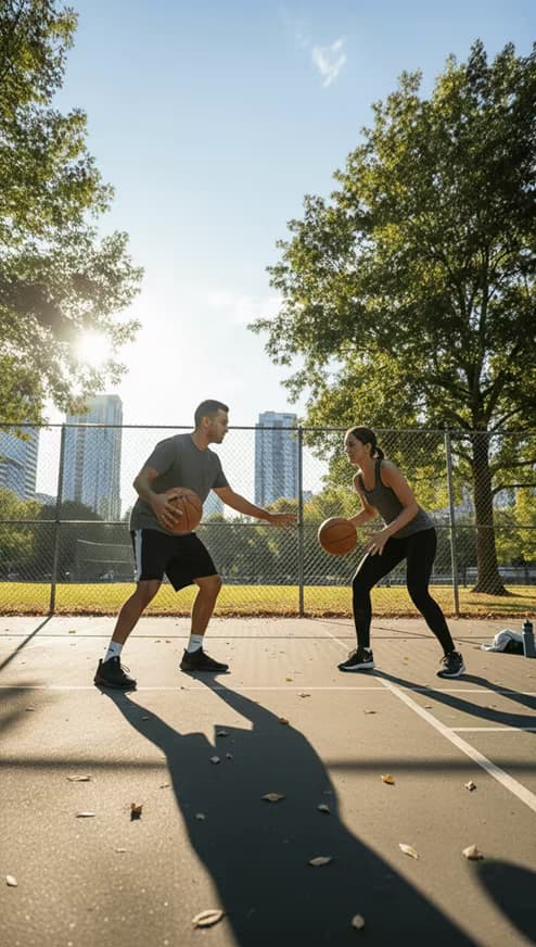 Basketball training 4